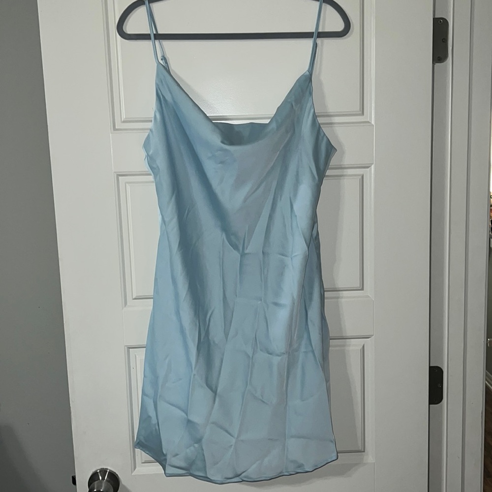 Urban Outfitters Mallory Cowl Slip Dress
